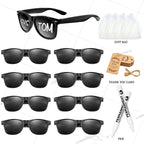 Gafas de corazón personalizables para boda y despedida de soltera con rotuladores DIY, perfectas como regalo para invitados y photocall.