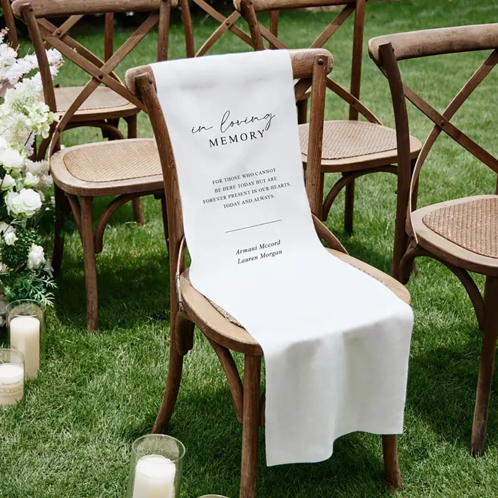 Cartel Personalizado de Recuerdo para Bodas