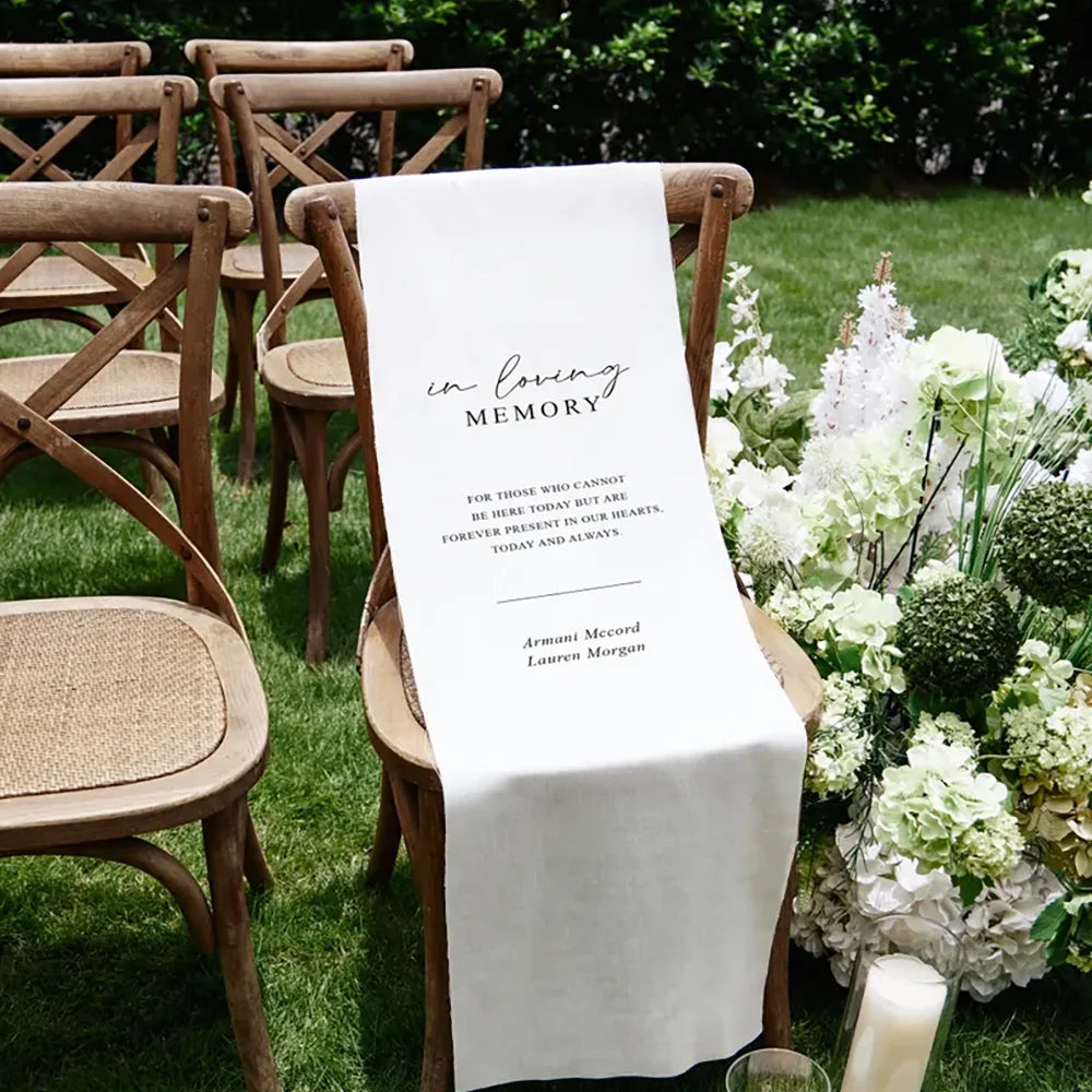 Cartel Personalizado de Recuerdo para Bodas
