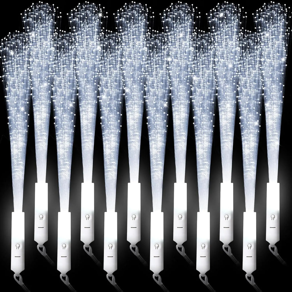 Bastones LED Blancos para Bodas Pack 12-48 Piezas