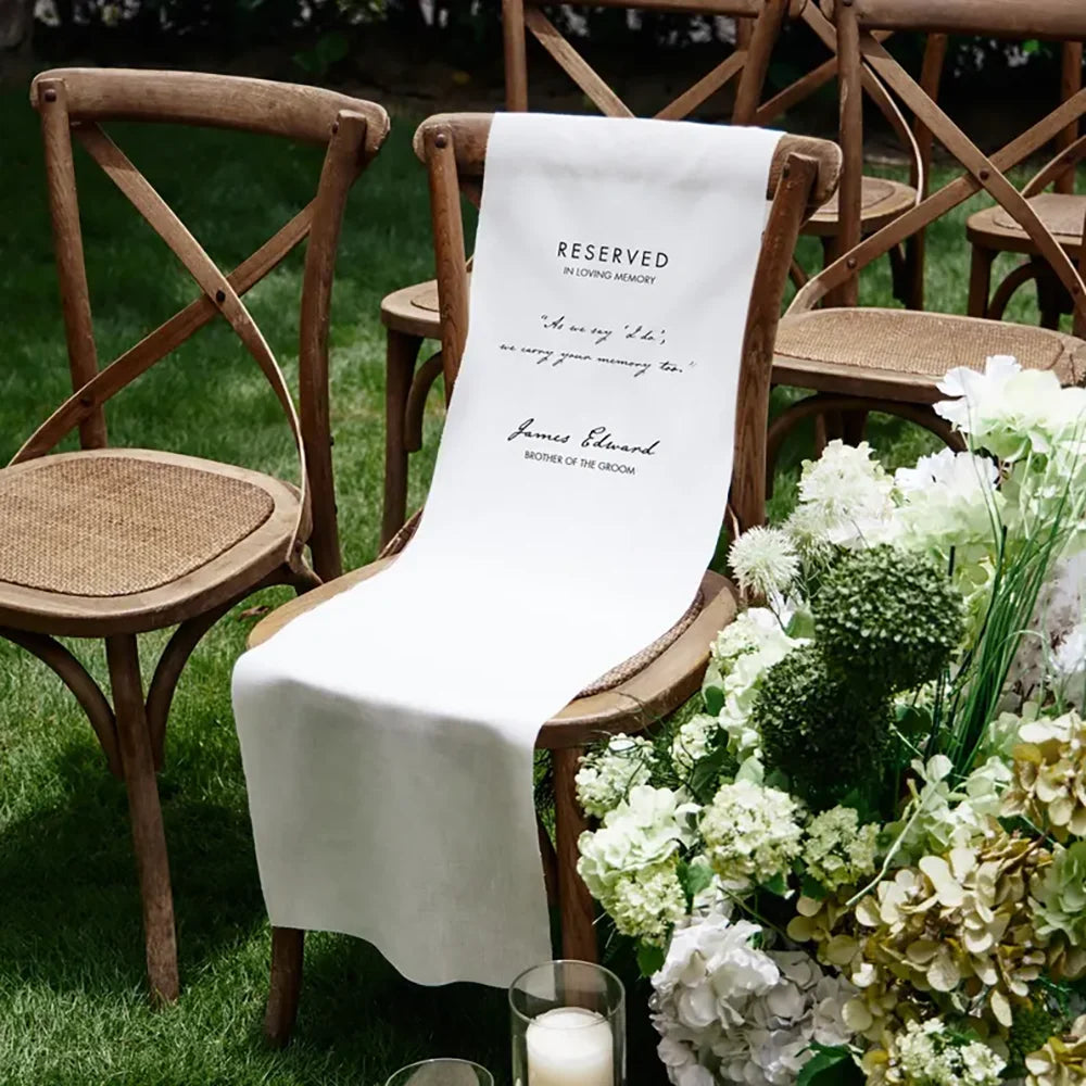 Cartel Personalizado de Recuerdo para Bodas