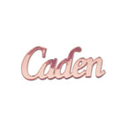 Etiquetas de nombre acrílicas espejo personalizadas doradas y plateadas para bodas y eventos, con acabado brillante y diseño elegante para decoración de mesa.