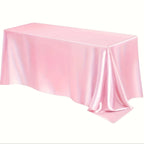 Mantel de Satén Burdeos para Bodas y Eventos