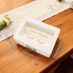 Caja para Anillos de Boda Personalizada