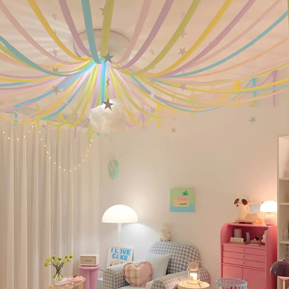 Set de Papel Crepé de Colores para Decoración