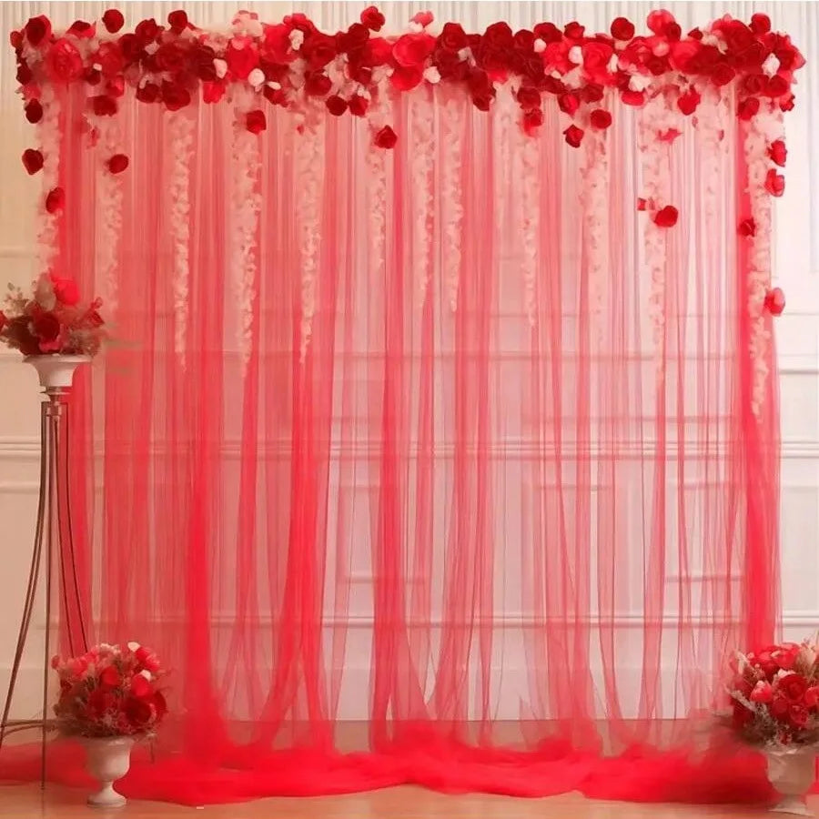 Tela de Tul para Arco y Decoración de Bodas