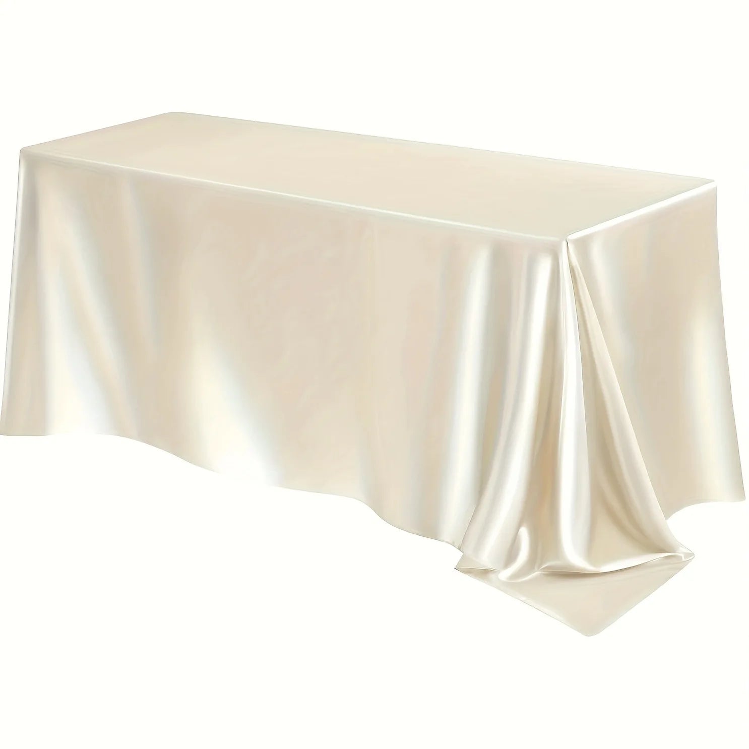 Mantel de Satén Burdeos para Bodas y Eventos