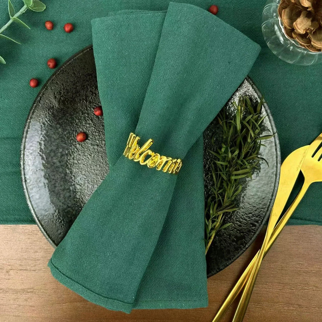 Servilletas de Algodón Reutilizables Pack de 10