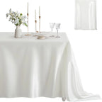 Mantel de Satén Burdeos para Bodas y Eventos