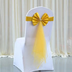 Lazo de Organza para Sillas de Boda