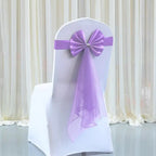 Lazo de Organza para Sillas de Boda