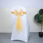Lazo de Organza para Sillas de Boda