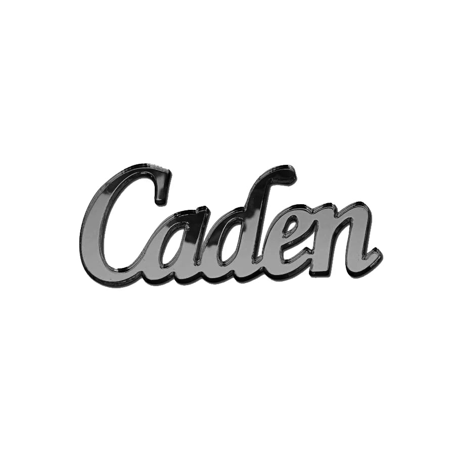 Etiquetas de nombre acrílicas espejo personalizadas doradas y plateadas para bodas y eventos, con acabado brillante y diseño elegante para decoración de mesa.