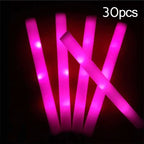 Bastones LED Luminosos para Fiestas 15 o 30 Piezas
