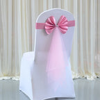 Lazo de Organza para Sillas de Boda