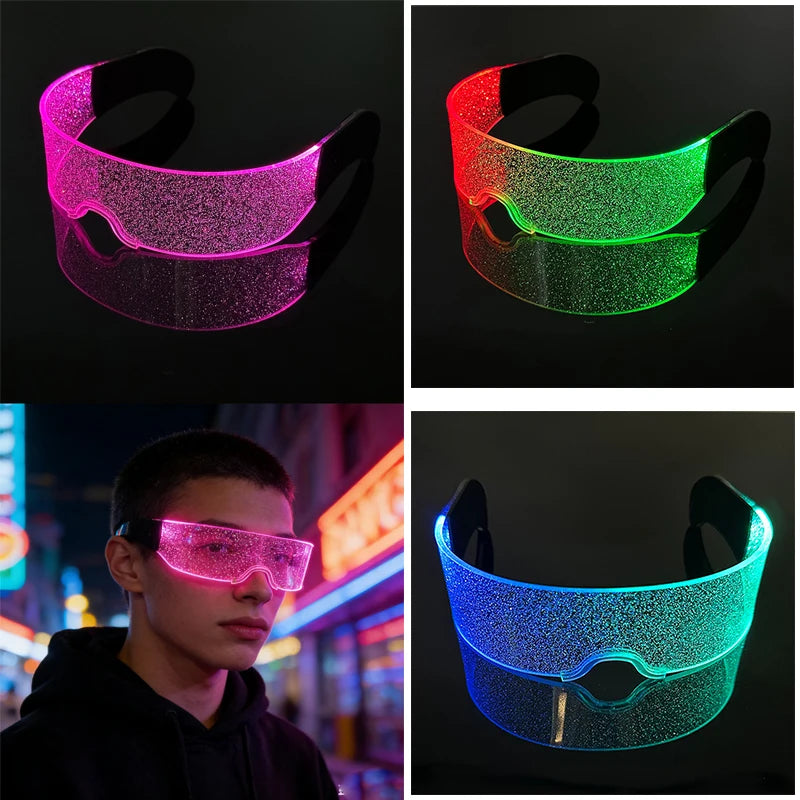 Gafas LED luminosas para boda y fiesta