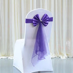 Lazo de Organza para Sillas de Boda