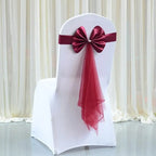 Lazo de Organza para Sillas de Boda
