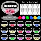 Pulseras LED Activadas por Música