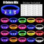 Pulseras LED Activadas por Música