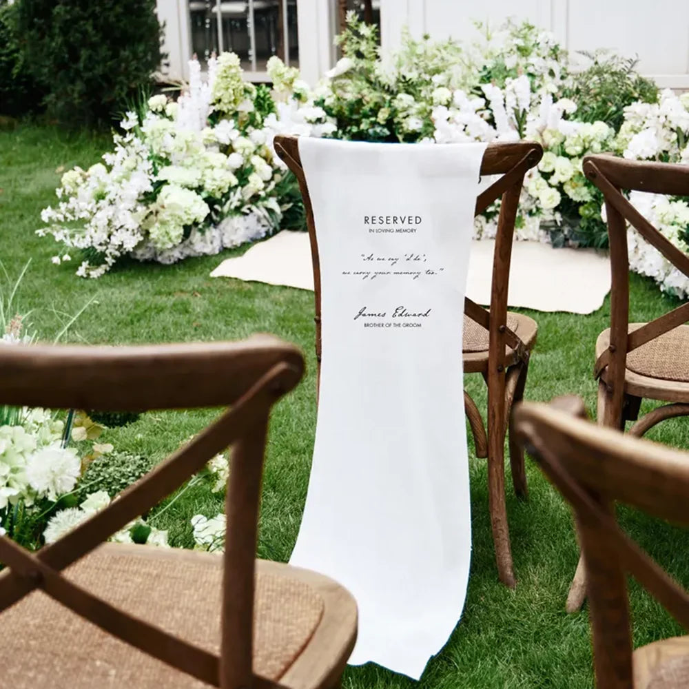 Cartel Personalizado de Recuerdo para Bodas