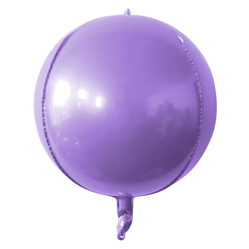Globos Redondos 4D Rojos para Fiestas 4 o 10 Piezas