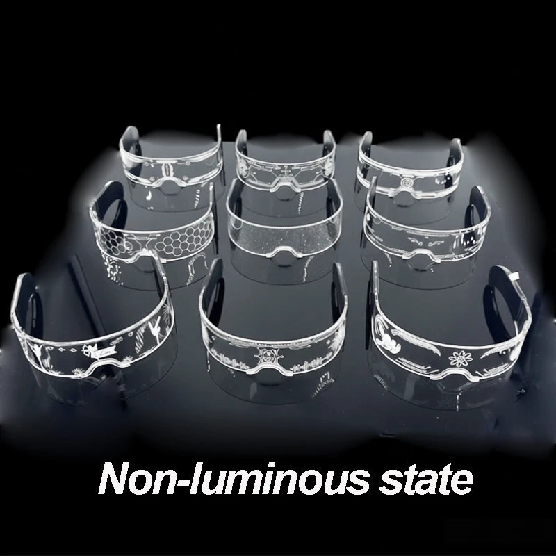 Detalle de las luces LED de la montura