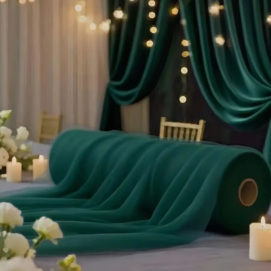 Tela de Gasa para Arcos y Decoración de Bodas