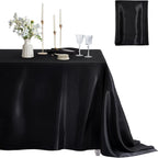 Mantel de Satén Burdeos para Bodas y Eventos