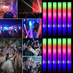 Bastones LED Luminosos para Fiestas 15 o 30 Piezas