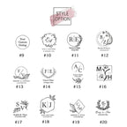 Servilletas Personalizadas para Bodas Pack de 50