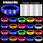 Pulseras LED Activadas por Música