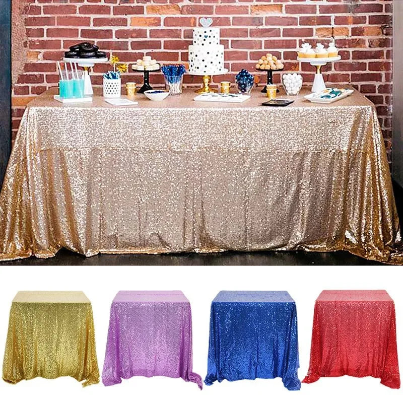 Mantel de Lentejuelas para Bodas y Eventos