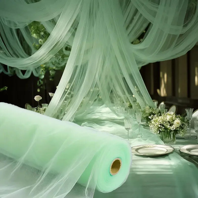 Tela de Gasa para Arcos y Decoración de Bodas
