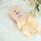 Cepillo de pelo personalizado con nombre grabado, diseño ergonómico con cojín de aire, masajeador del cuero cabelludo, ideal regalo para mamá y cuidado del cabello.