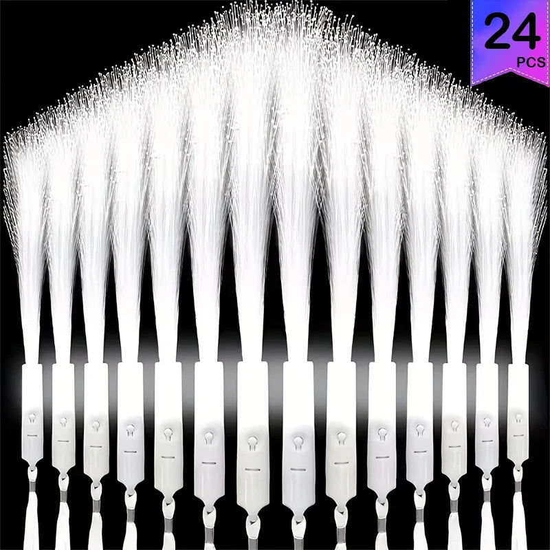 Bastones LED Blancos para Bodas Pack 12-48 Piezas