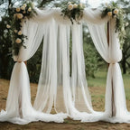 Tela de Tul para Arco y Decoración de Bodas