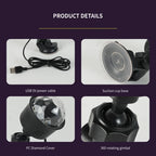 Detalle del proyector LED RGB