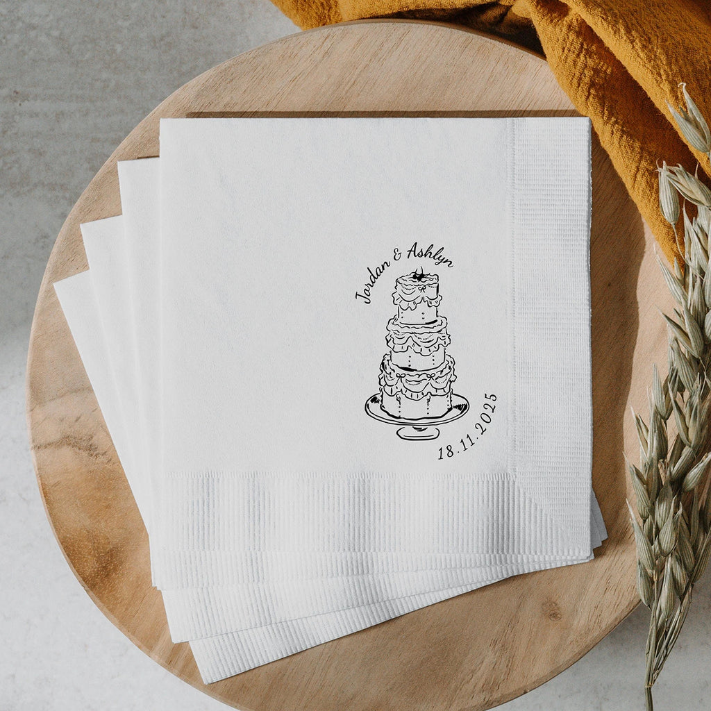 Servilletas de Cóctel Personalizadas Pack de 50