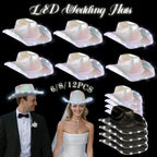 Sombrero de Vaquero LED Brillante