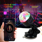Set de varias luces disco LED