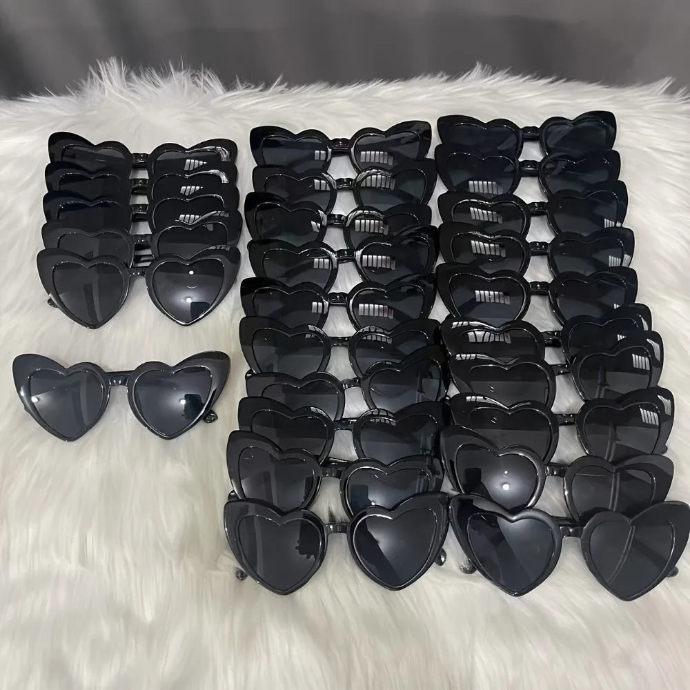 Gafas de Corazón para Bodas y Fiestas