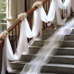Tela de Gasa para Arcos y Decoración de Bodas