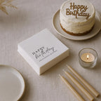 20 servilletas personalizadas para cumpleaños con texto personalizado, decoración elegante para fiestas, servilletas de papel para todas las edades.