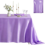 Mantel de Satén Burdeos para Bodas y Eventos