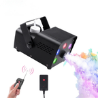 Máquina de humo LED RGB de 500 W con mando